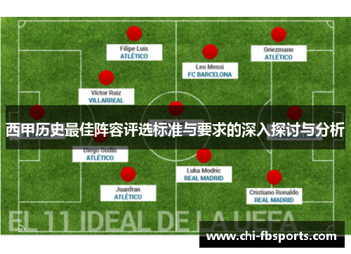 西甲历史最佳阵容评选标准与要求的深入探讨与分析