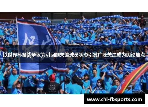 以世界杯备战争议为引回顾关键球员状态引发广泛关注成为舆论焦点