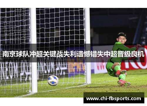 南京球队冲超关键战失利遗憾错失中超晋级良机